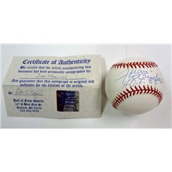 JUAN MARICHAL AUTOGRAPHED BASEBALL H.O.F 83