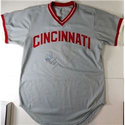 BARRY LARKIN AUTOGRAPHED SPRING TRAINING JERSEY