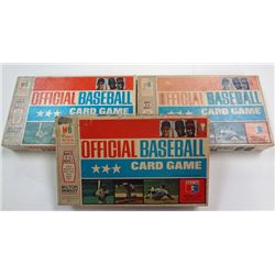 1-1970 MILTON BRADLEY COMPLETE BOXED CARD SETS