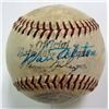 Image 3 : AUTOGRAPHED BALL WALT ALSTON, CLAUDE OSTEEN, DICK STUART