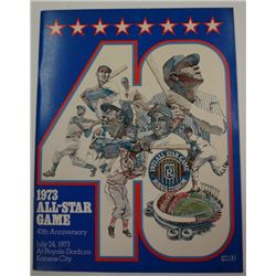 1973 ALL-STAR GAME PROGRAM ROYALS STADIUM KANSAS CITY