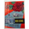 Image 1 : 1957 ROSE BOWL PROGRAM OREGON STATE vs IOWA