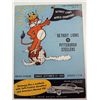 Image 1 : DETROIT LIONS vs PITTSBURGH STEELERS PROGRAM 1953