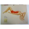 Image 5 : 1943 A. VARGA SPIRAL CALENDER, PIN-UP, 12 MONTH COMPLETE BY ESQUIRE MAGAZINE