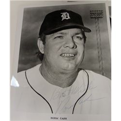 GROUP OF TIGER AUTOGRAPHS, KELL, McCLAIN, GEHRINGER, KALINE, FREEHAM CASH, ROGEL