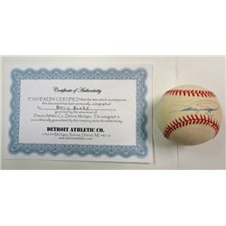 BARRY BONDS AUTOGRAPHED BASEBALL