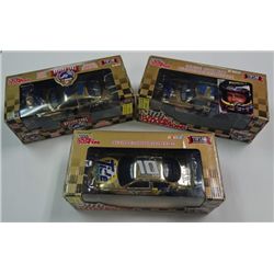 3-AUTOGRAPHED NASCAR DIE CAST CARS