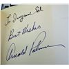 Image 3 : ARNOLD PALMER AUTOGRAPHED BOOK "BEST 54 GOLF HOLES"