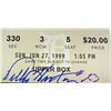 Image 2 : WILLIE HORTON AUTOGRAPH PLACK BY THAT'S MY TICKET LLC