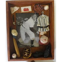 2-BASEBALL DIARAMAS FOR WALL HANGINGS