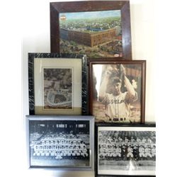 CLEVELAND INDIAN PHOTO LOT TEAM & STADIUM