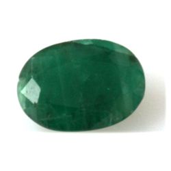 Natural 1.04ctw Emerald Oval Cut Stone