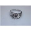 Image 1 : 26.3 CTW CZ RING .925 STERLING SILVER