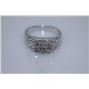 Image 1 : 23.9 CTW CZ RING .925 STERLING SILVER