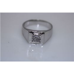 22.3 CTW CZ RING .925 STERLING SILVER