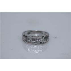 14.83 CZ RING .925 STERLING SILVER