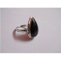 44.30 CTW SEMIPRECIOUS RING .925 STERLING SILVER