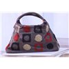 Image 1 : BROWN WOOL ABSTRACT DESIGNS HANDBAG