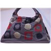 Image 2 : BROWN WOOL ABSTRACT DESIGNS HANDBAG