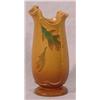 Image 1 : Lot 094: Weller Oak Leaf Art Pottery Vase