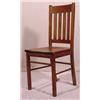 Image 1 : Lot 011: Mission Oak Side Chair