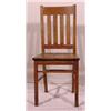 Image 2 : Lot 011: Mission Oak Side Chair