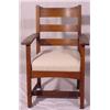 Image 2 : Lot 106: Mission Oak Arm Chair