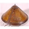 Image 2 : Lot 118: Copper Lamp with Mica Shade