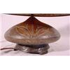 Image 3 : Lot 118: Copper Lamp with Mica Shade