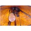 Image 4 : Lot 118: Copper Lamp with Mica Shade