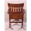 Image 4 : Lot 176: Mission Oak Rocking Chair