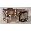 Image 3 : Lot 210: 1950's Sterling Mexican Bracelet