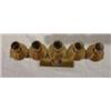 Image 5 : Lot 244: Pair of Brass Candelabrums