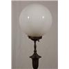 Image 1 : Lot 251: Floor Lamp with Glass Globe Shade