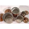 Image 2 : Lot 255: Four (4) Piece Copper Canister Set