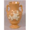 Image 1 : Lot 302: Weller Wild Rose Art Pottery Vase