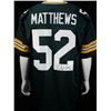 Image 1 : Clay Matthews Signed Packers Custom Jersey
