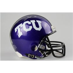 Ladanian Tomlinson Signed TCU Mini Helmet