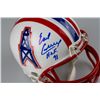 Image 2 : Earl Campbell Signed Houston Oilers Mini Helmet