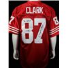 Image 1 : Dwight Clark Signed Custom Jersey "The Catch"49ers