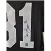 Image 2 : Tim Brown Signed Oakland Raiders Custom Jersey