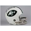 Image 1 : Joe Namath Signed New York Jets COA Mini Helmet