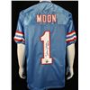 Image 1 : Warren Moon Signed Oilers Custom PSA/DNA COA