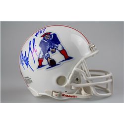 Rob Gronkowski Signed Patriots Throwback Mini COA