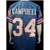 Image 1 : Earl Campbell Signed Oilers Custom PSA/DNA COA
