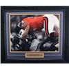 Image 1 : Brian Urlacher Signed,Framed-Bears COA Photo