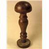 Image 2 : GERMAN NAZI WAX SEAL / RUBBER STAMP W/ WOOD HANDLE