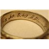 Image 5 : GERMAN NAZI SS WEDDING BAND / RING