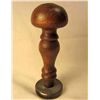 Image 2 : GERMAN NAZI WAX SEAL / RUBBER STAMP W/ WOOD HANDLE
