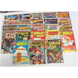 LOT OF APPROX. 24 VINTAGE MARVEL COMICS